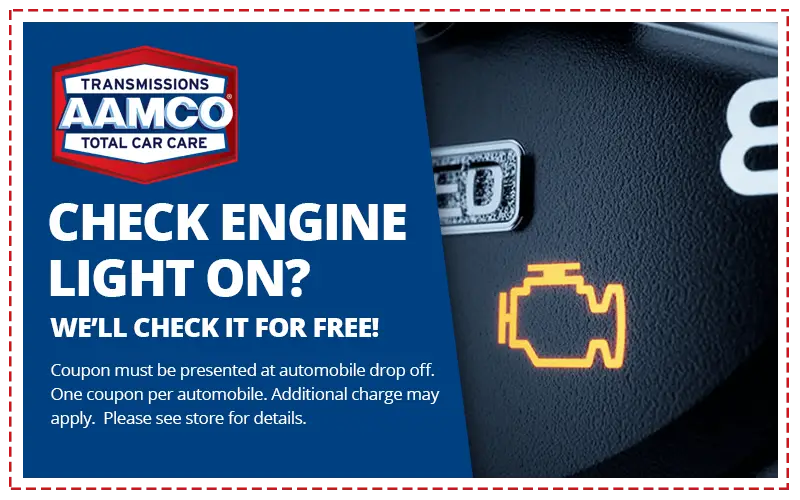 Transmission service special at AAMCO Blanding Blvd Orange Park
