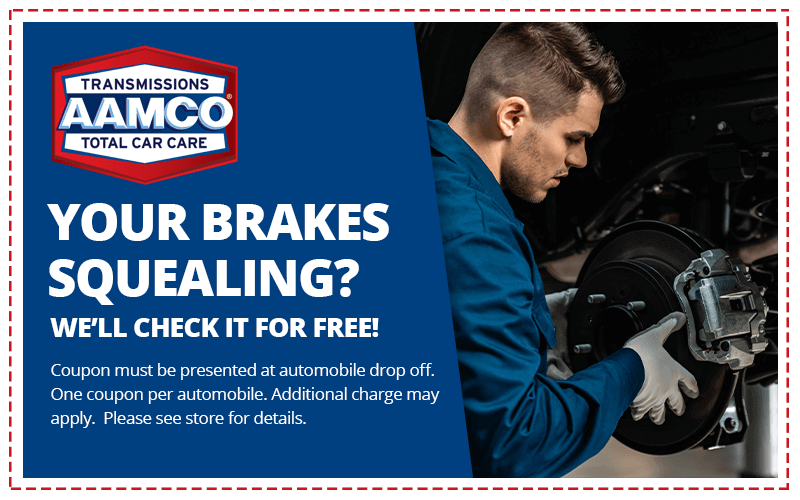 Brake service coupon at AAMCO Blanding Blvd Orange Park